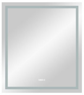 Зеркало с подсветкой Continent Verte ЗЛП630 с датчиком движения 80см